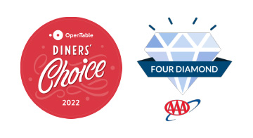 Open Table and AAA Four Diamond Logos